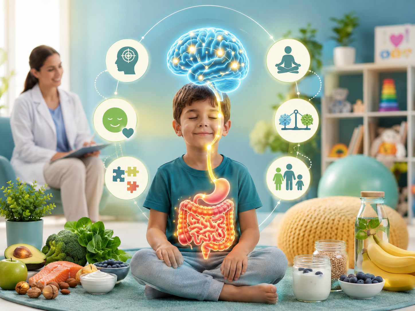 Parent coaching and gut brain connection