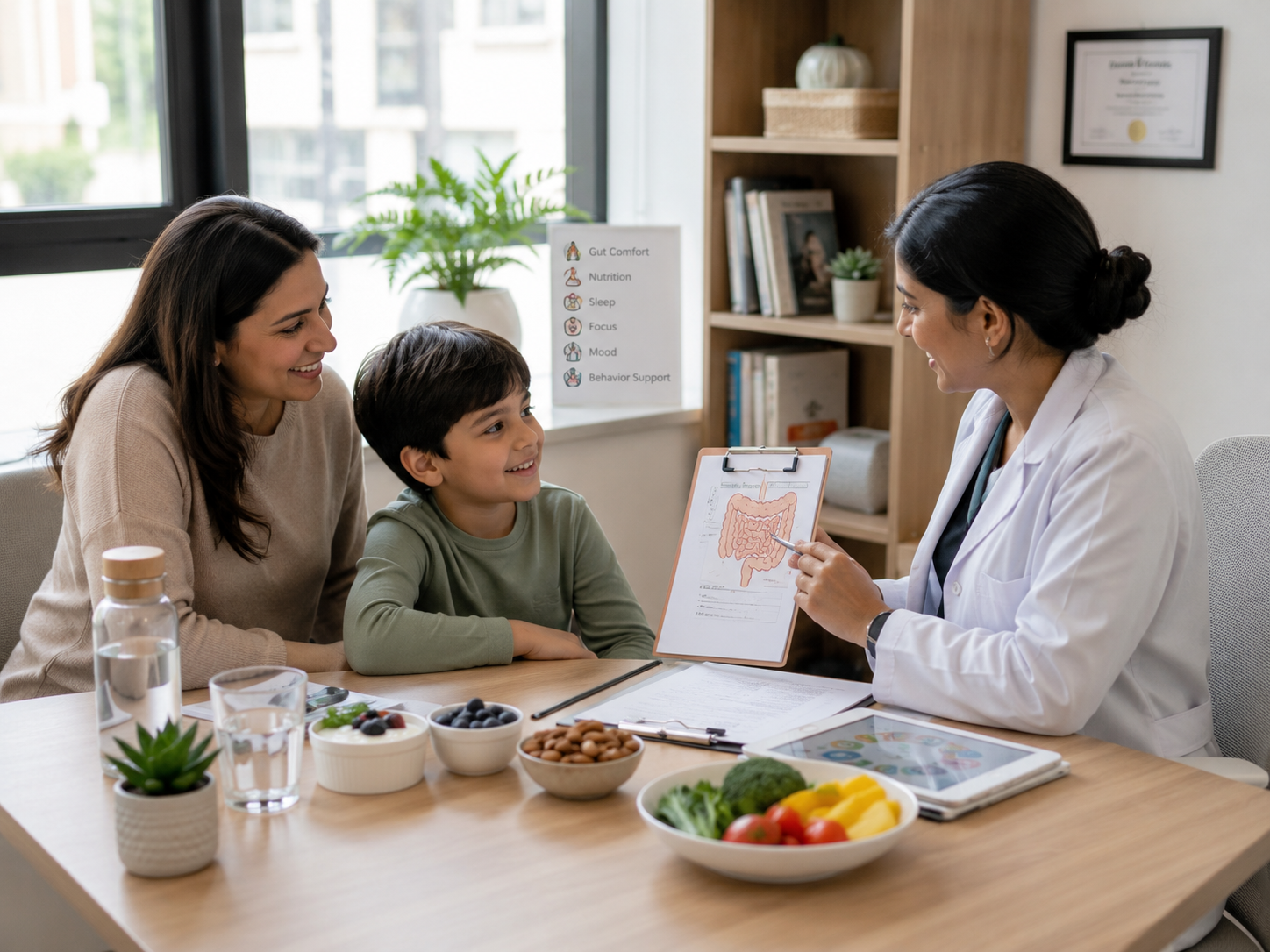 Gut brain health support benefits